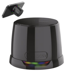 Магнитная беспроводная Bluetooth колонка-подставка Wave 5W, черная